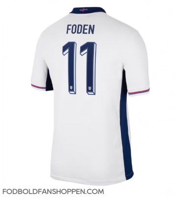 England Phil Foden #11 Hjemmebanetrøje EM 2024 Kortærmet